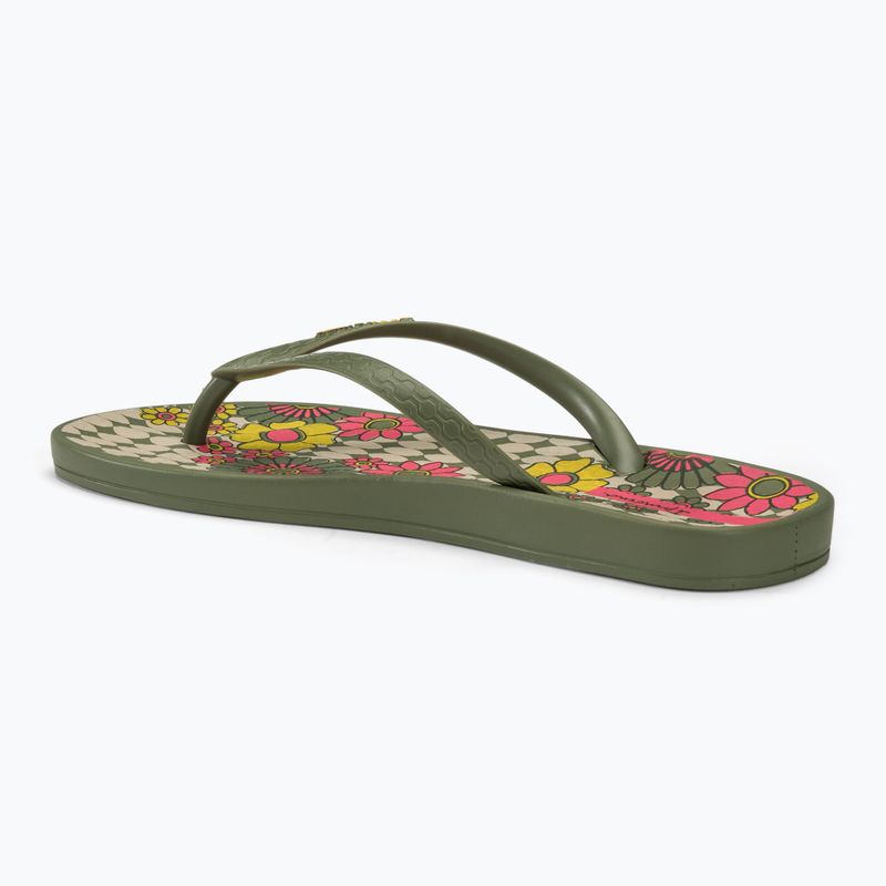 Papuci pentru femei Ipanema Anatomic Temas green/beige/pink 3