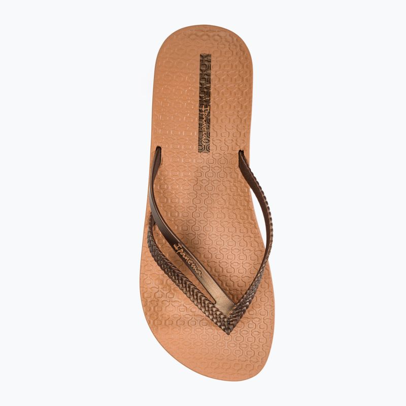 Papuci pentru femei Ipanema Bossa Soft V brown/bronze 5