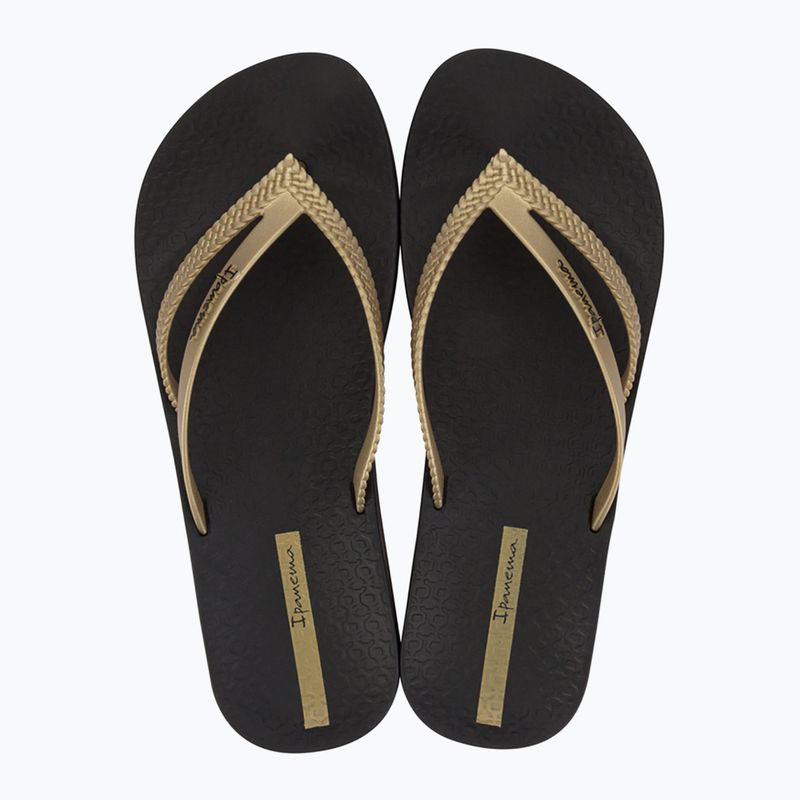 Flip flop-uri pentru femei Ipanema Bossa Soft V negru/galben 2
