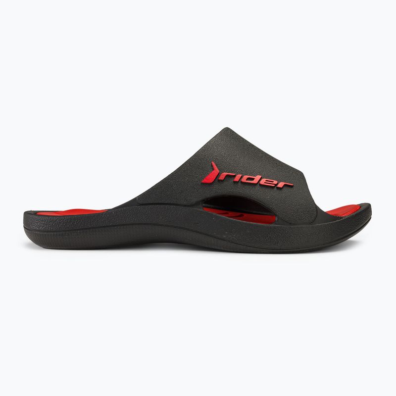 Papuci pentru bărbați RIDER Bay XIII black/red 2