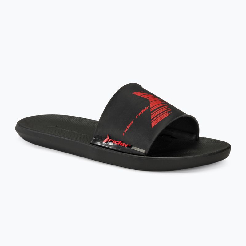 RIDER Speed Slide În negru/negru/roșu flip-flops pentru copii