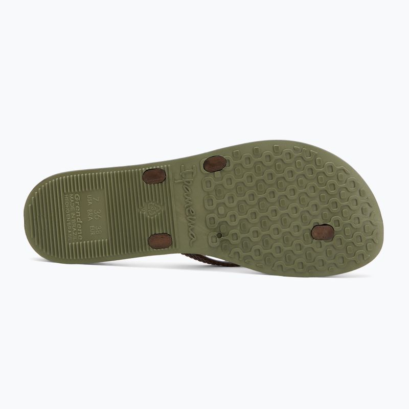 Papuci pentru femei  Ipanema Bossa green/bronze 4