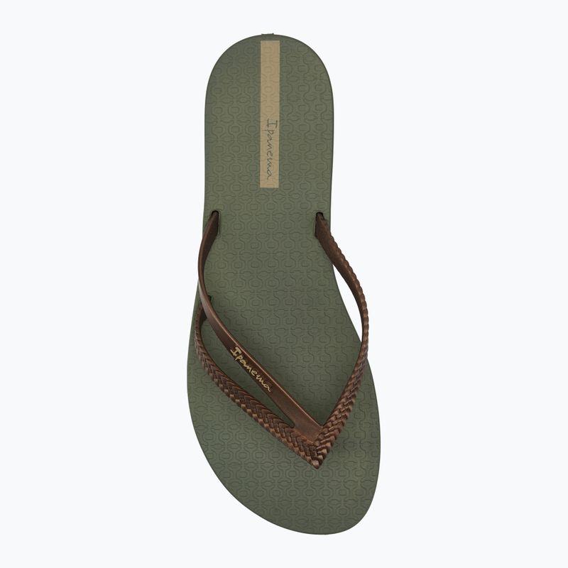 Papuci pentru femei  Ipanema Bossa green/bronze 5