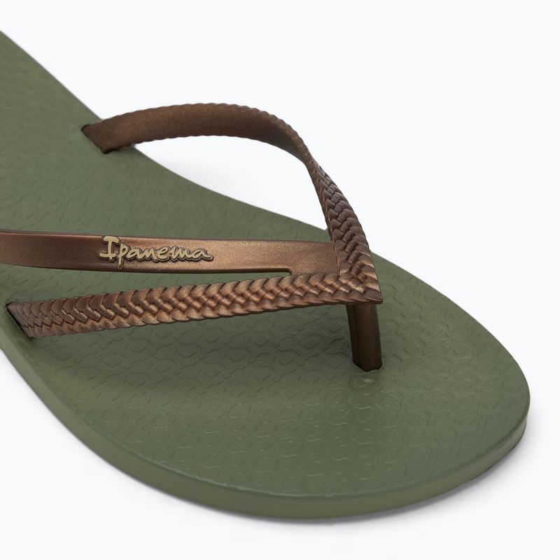 Papuci pentru femei  Ipanema Bossa green/bronze 7