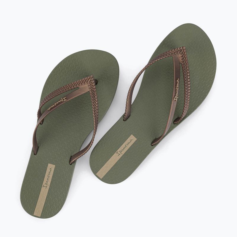 Papuci pentru femei  Ipanema Bossa green/bronze 3