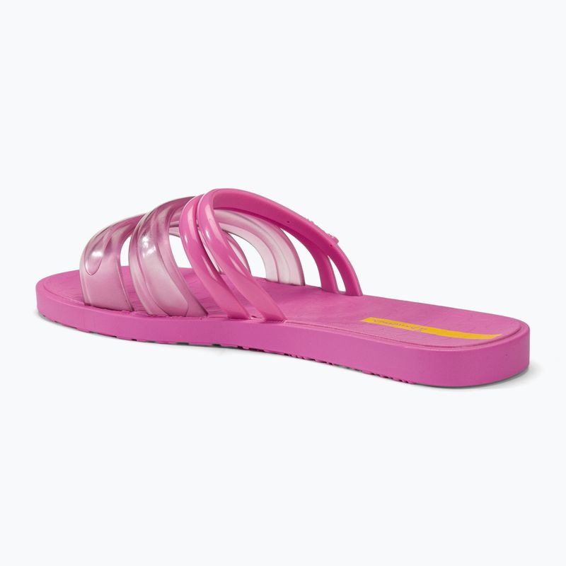 Papuci de plajă Ipanema Puffer Slide pentru femei, liliac verde lila 3