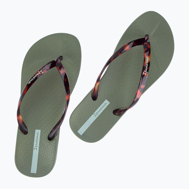 Papuci pentru femei Ipanema Anat Connect green/clear