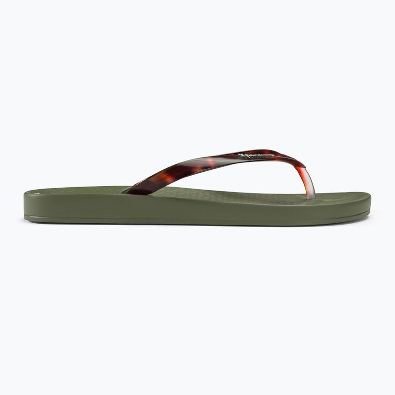 Papuci pentru femei Ipanema Anat Connect green/clear 2