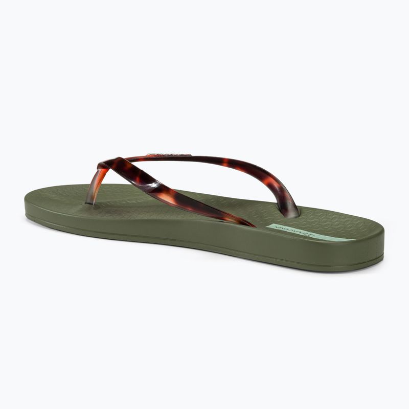 Papuci pentru femei Ipanema Anat Connect green/clear