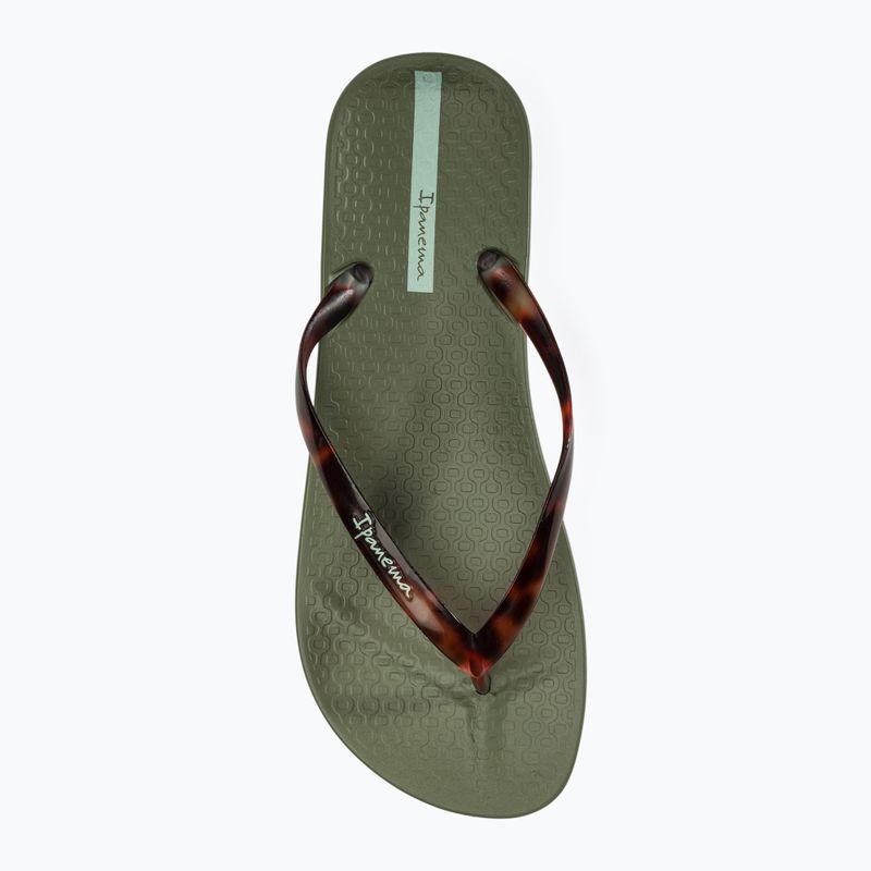 Papuci pentru femei Ipanema Anat Connect green/clear