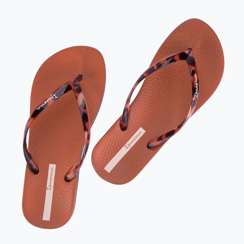 Papuci pentru femei Ipanema Anat Connect brown/clear 2