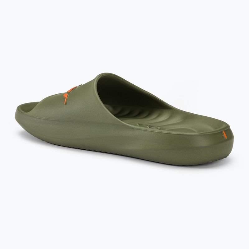 Șlapi de bărbați RIDER Rzero Slide verde/portocaliu pentru bărbați 3