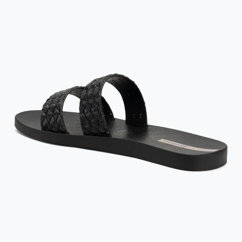 Papuci pentru femei Ipanema Renda II black/glitter black 3