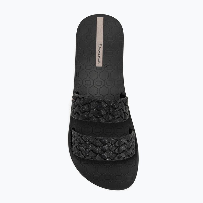 Papuci pentru femei Ipanema Renda II black/glitter black 5