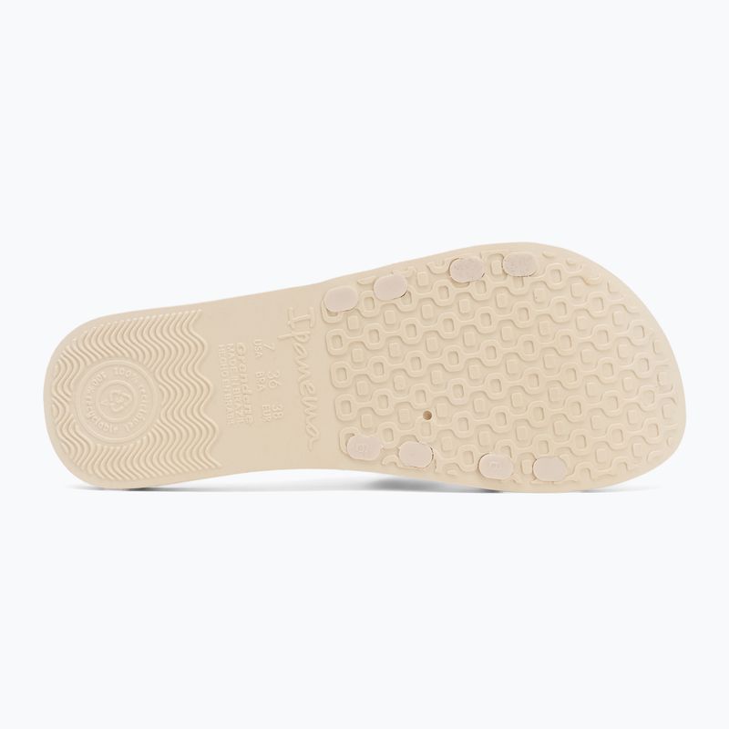 Papuci pentru femei Ipanema Renda II beige/glitter beige 4