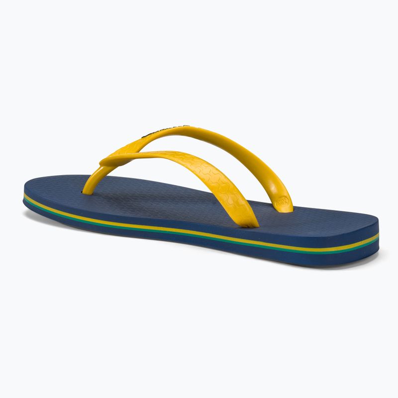Papuci pentru bărbați Ipanema Clas Brasil II AD blue/yellow