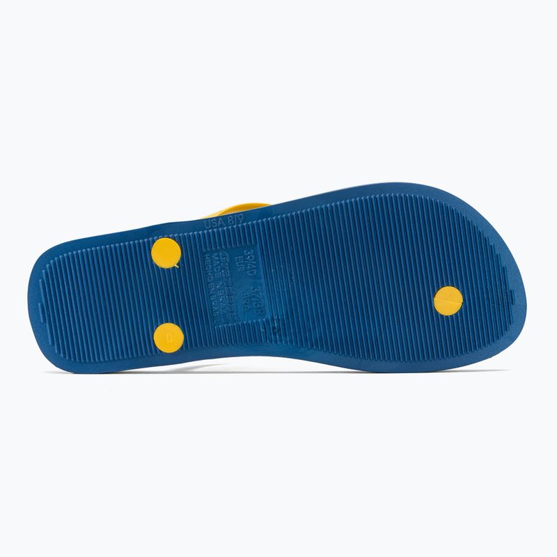 Papuci pentru bărbați Ipanema Clas Brasil II AD blue/yellow