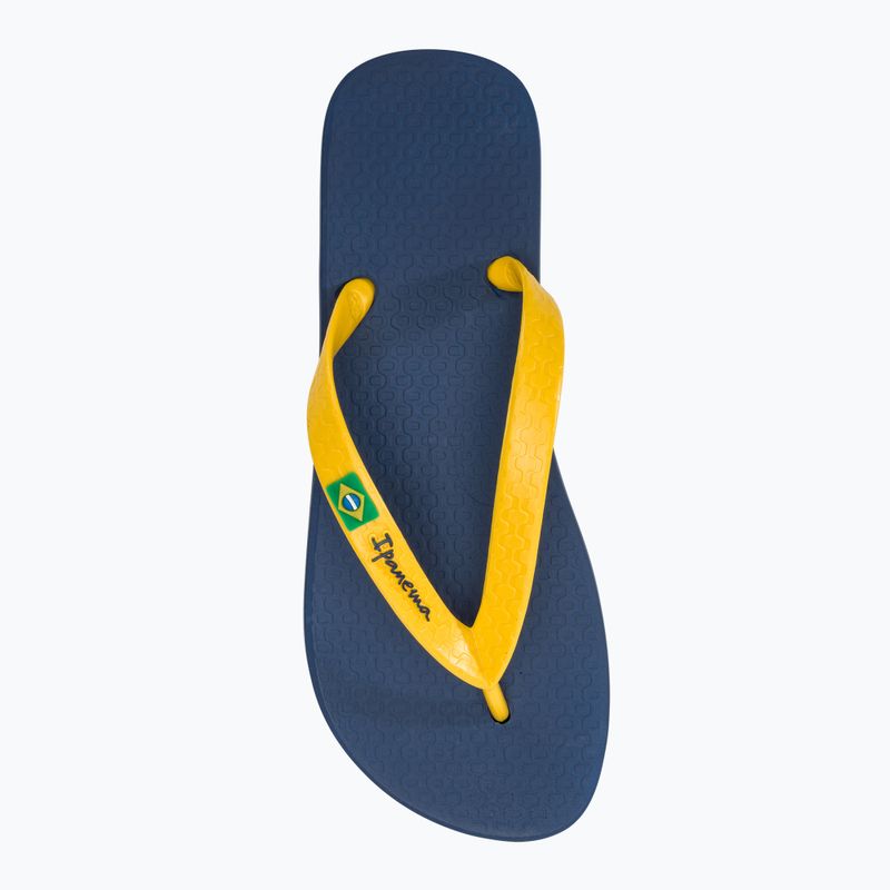 Papuci pentru bărbați Ipanema Clas Brasil II AD blue/yellow