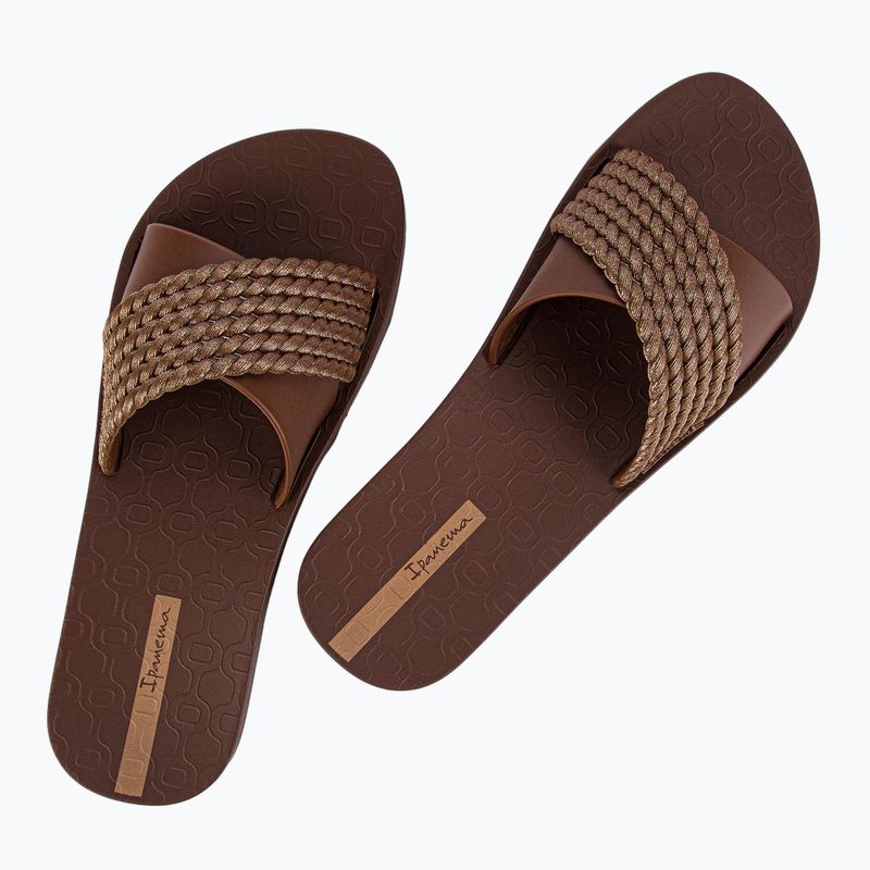Papuci pentru femei Ipanema Street II brown/brown 8