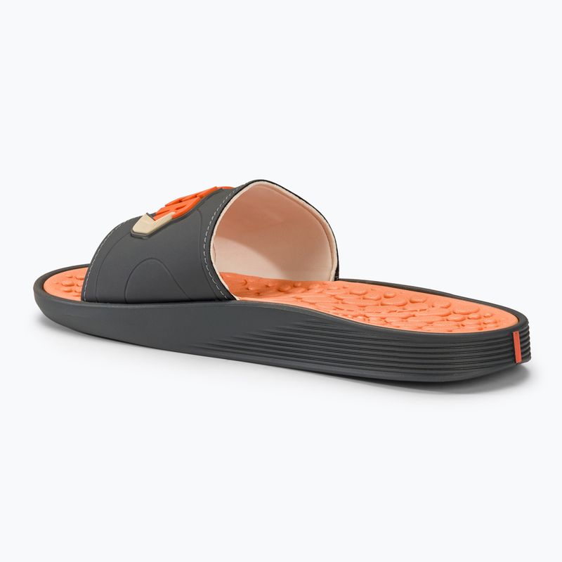 Papuci pentru bărbați RIDER Pump Slide AD grey/dark grey/orange 3