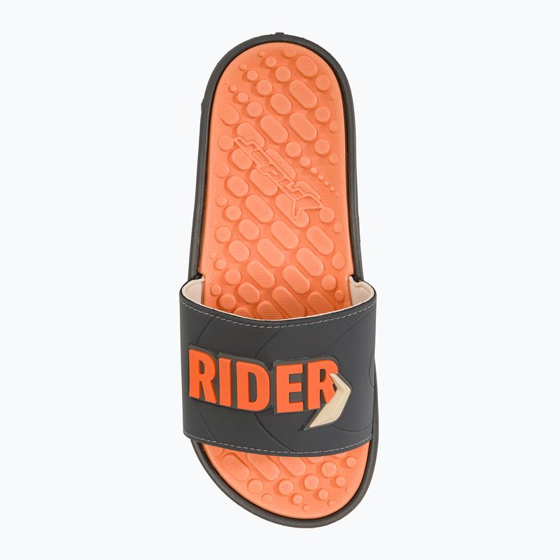 Papuci pentru bărbați RIDER Pump Slide AD grey/dark grey/orange 5