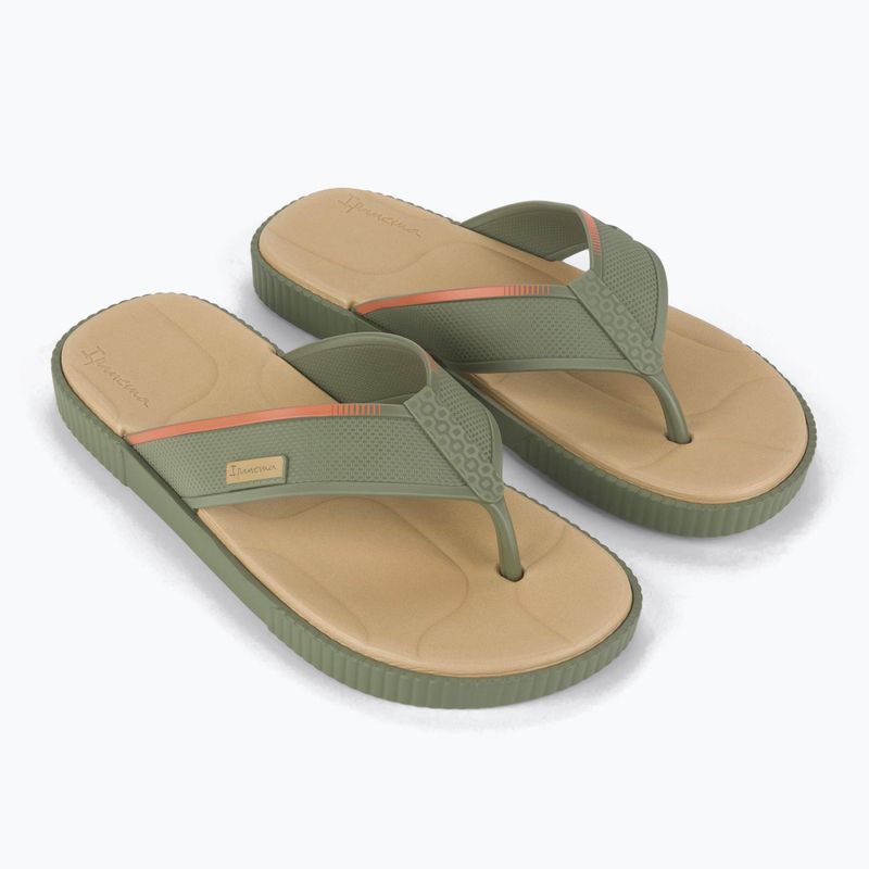 Șlapi de plajă pentru bărbați Ipanema Vintage verde / verde / bej 8