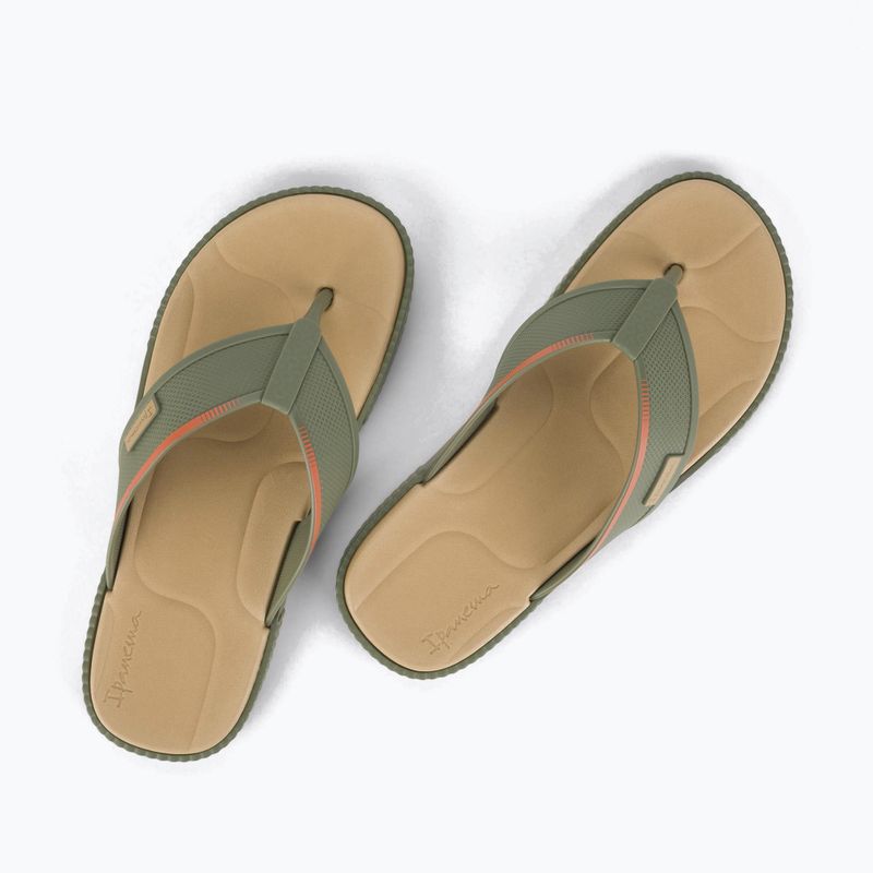 Șlapi de plajă pentru bărbați Ipanema Vintage verde / verde / bej 9