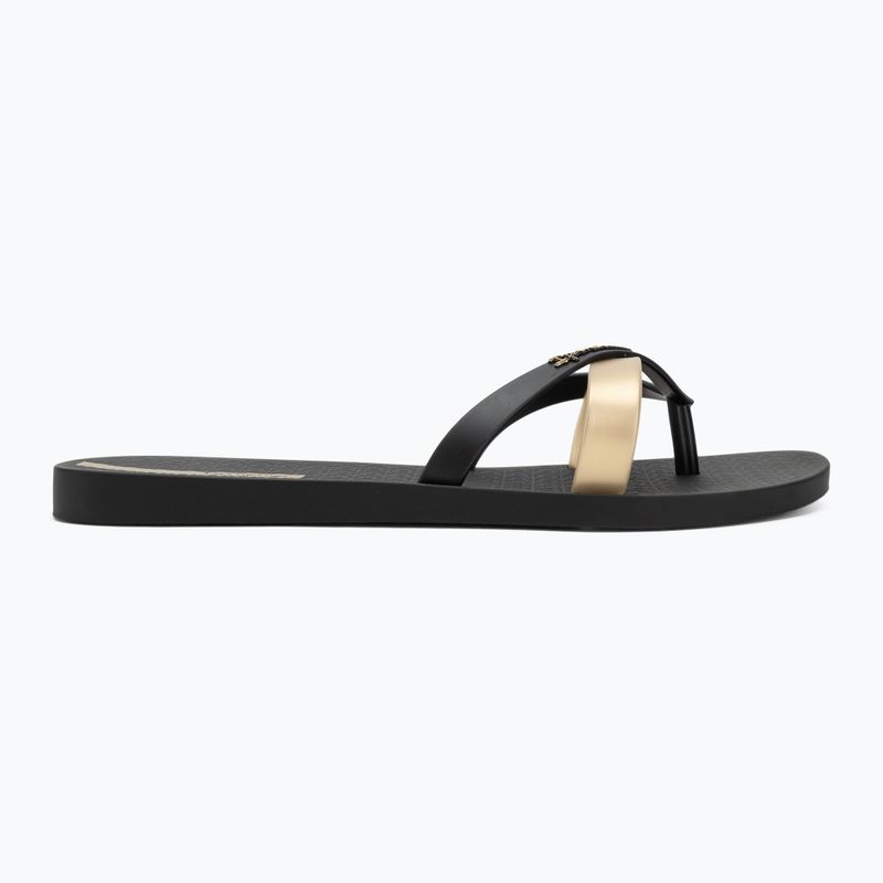 Șlapi pentru femei Ipanema Kirei black/gold 2