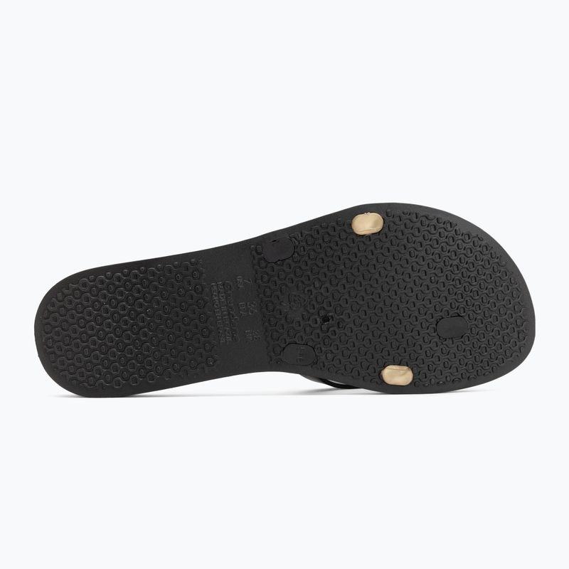 Șlapi pentru femei Ipanema Kirei black/gold 4