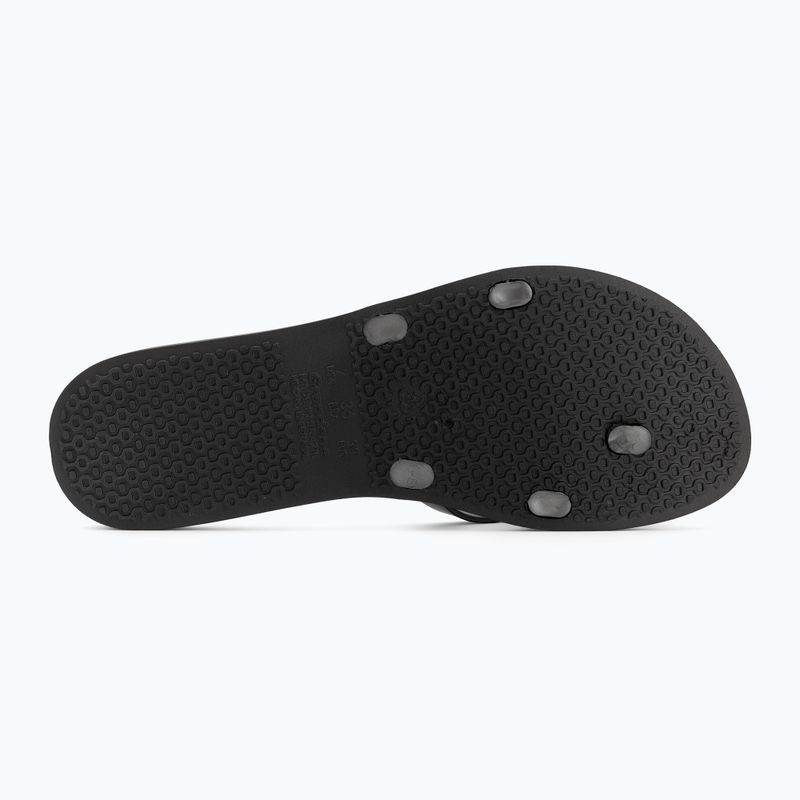 Șlapi pentru femei Ipanema Kirei black/silver 4