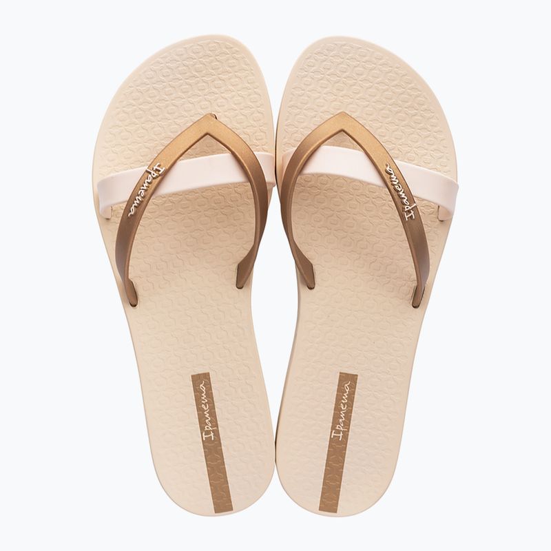 Șlapi pentru femei Ipanema Kirei beige/gold 2