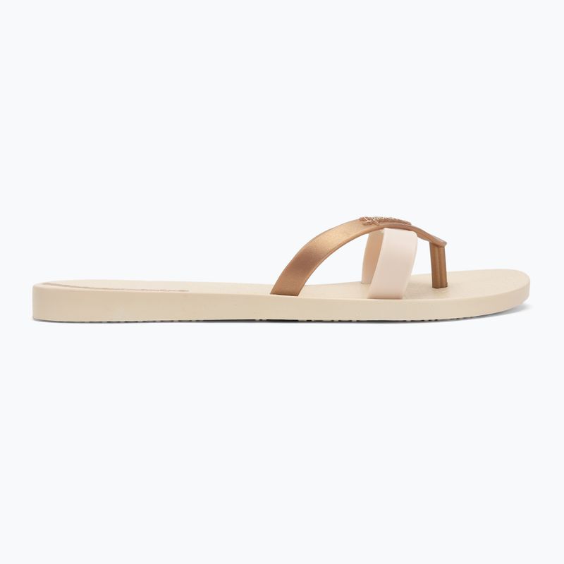 Șlapi pentru femei Ipanema Kirei beige/gold 2