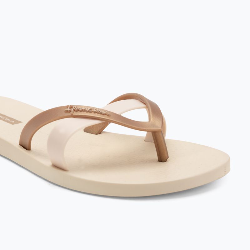 Șlapi pentru femei Ipanema Kirei beige/gold 7