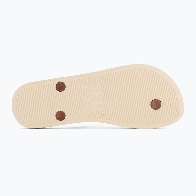 Șlapi pentru femei Ipanema Anatomic Brasilidade beige/copper 4