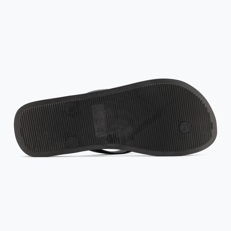 Șlapi pentru femei Ipanema Classic Happy XII black/black/white 4