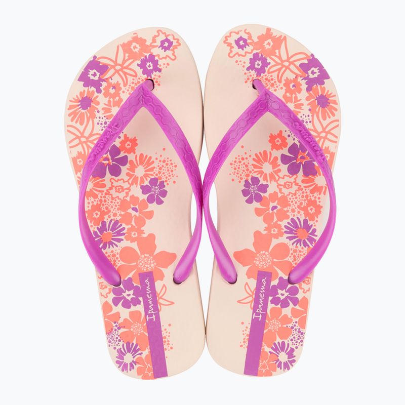 Șlapi pentru femei Ipanema Classic Happy XII beige/pink/orange 2