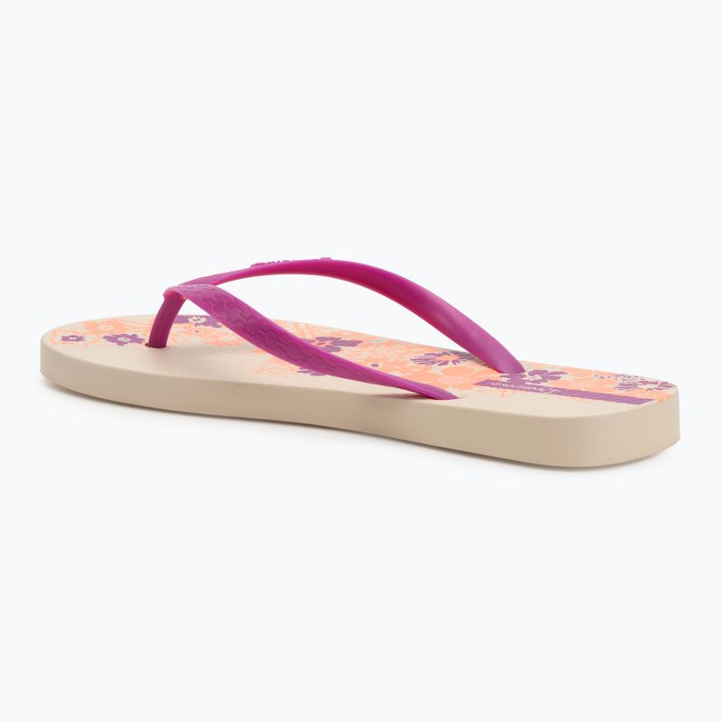 Șlapi pentru femei Ipanema Classic Happy XII beige/pink/orange 3