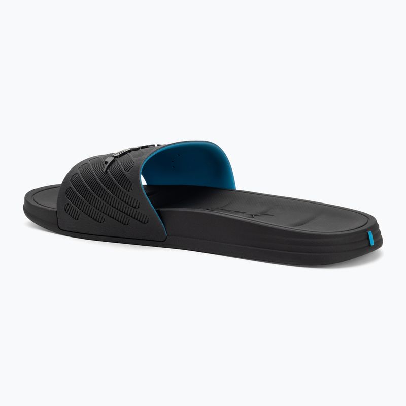 Papuci pentru bărbați RIDER Free II Slide black/blue 3