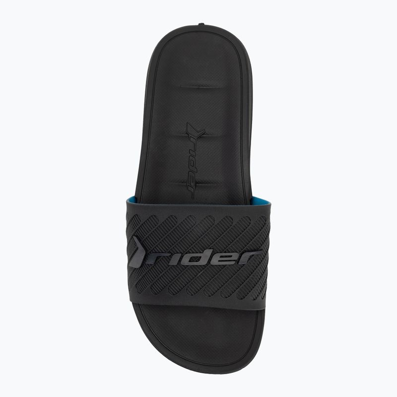 Papuci pentru bărbați RIDER Free II Slide black/blue 5