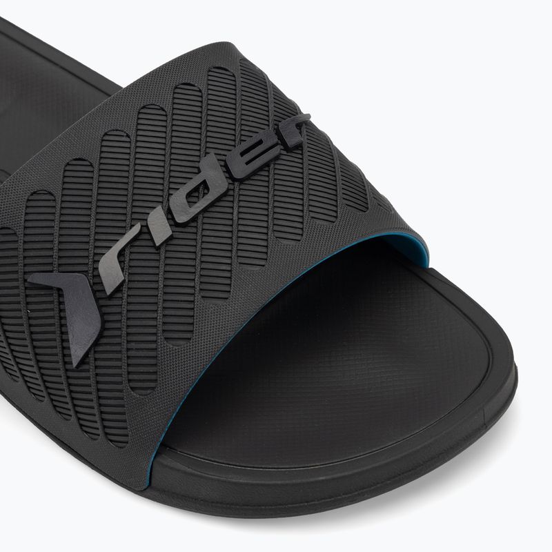 Papuci pentru bărbați RIDER Free II Slide black/blue 7