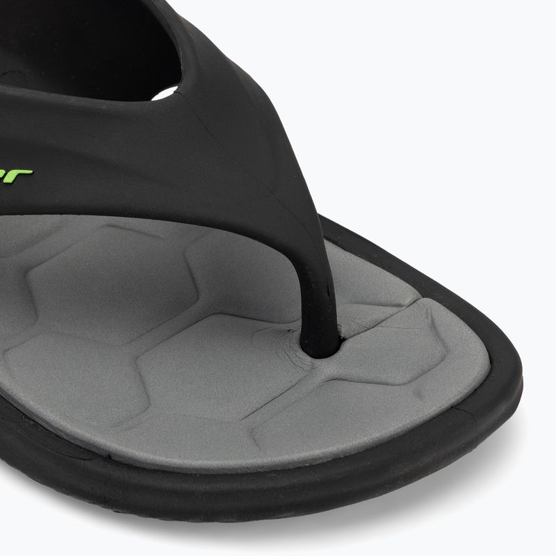 Papuci pentru bărbați Rider Cape XVIII black/grey/green 7
