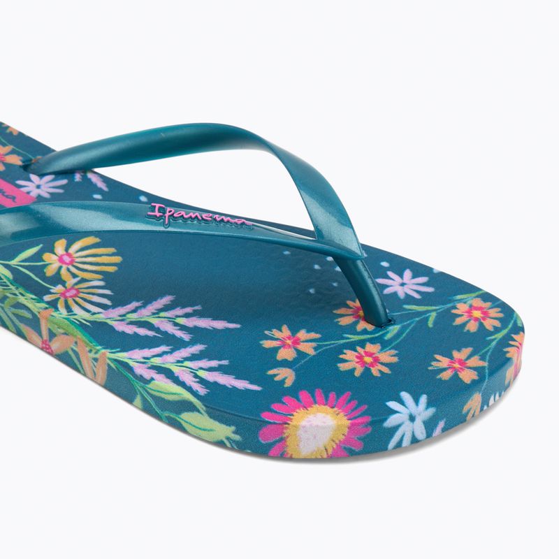 Papuci pentru femei Ipanema Verao Tropical dark blue/blue 7