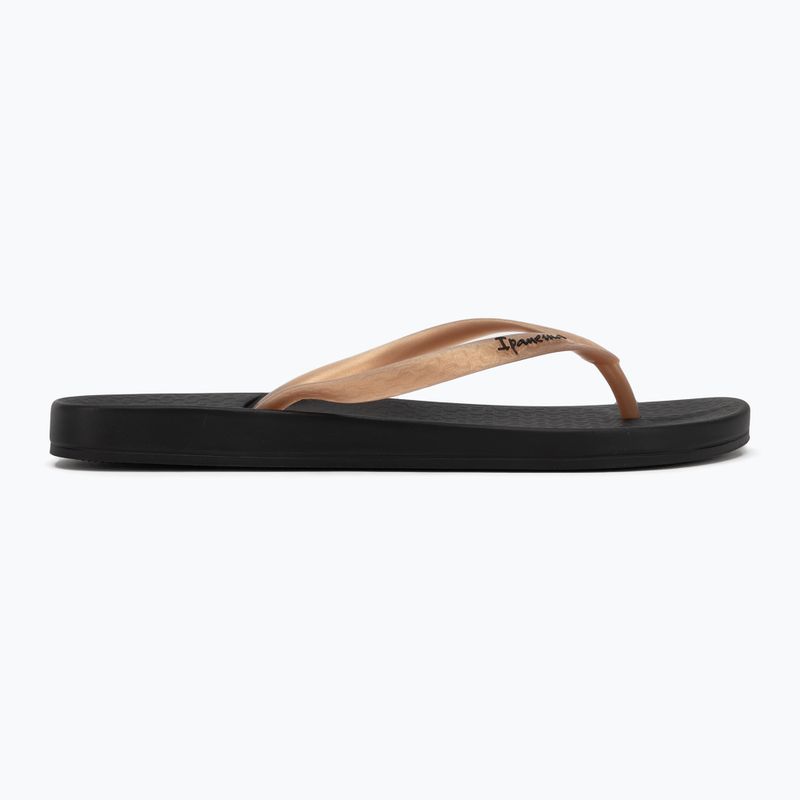 Papuci pentru femei Ipanema Anat Tan black/gold 2