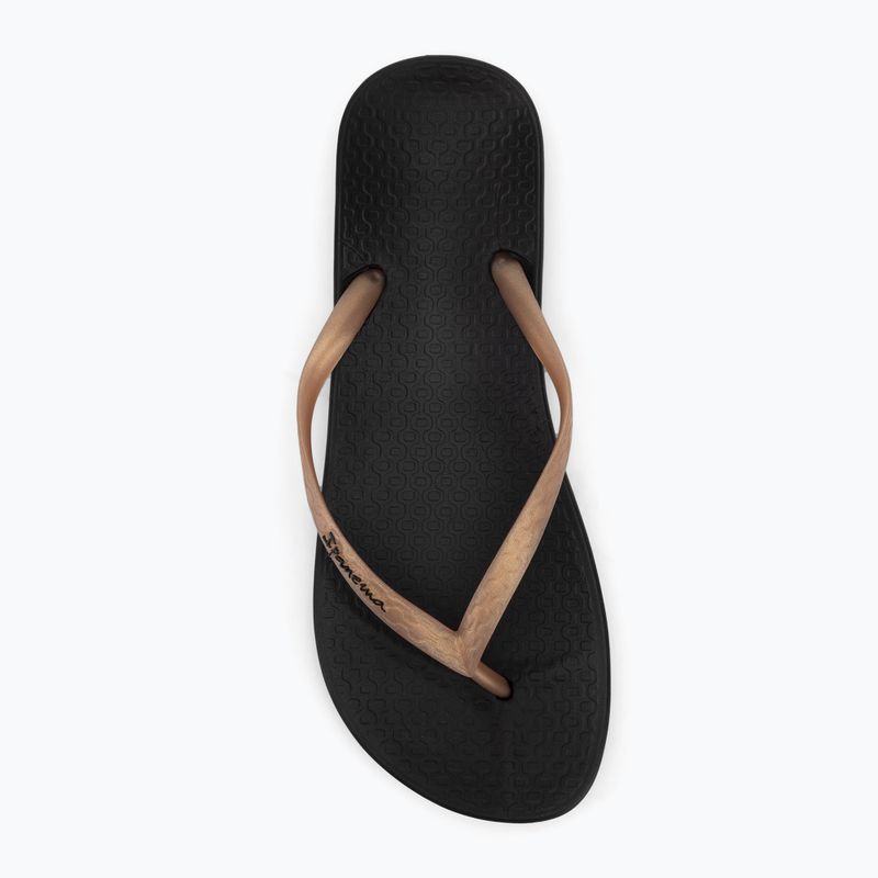 Papuci pentru femei Ipanema Anat Tan black/gold 5