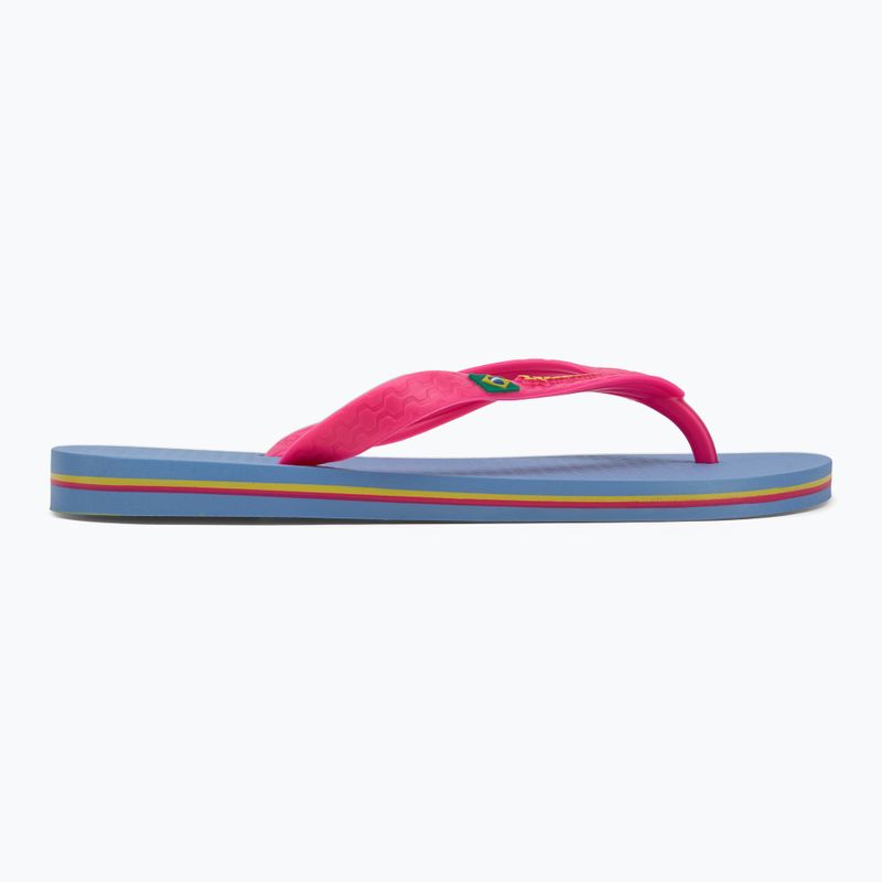 Papuci pentru femei  Ipanema Clas Brasil II blue/pink 2