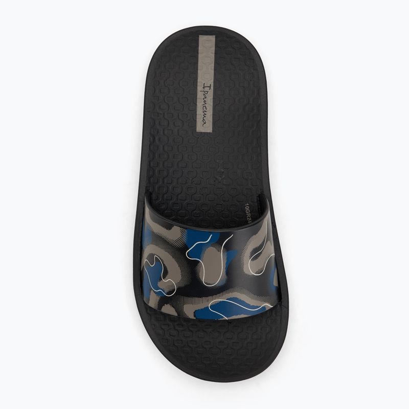 Papuci pentru copii Ipanema Urban VI Slide Kids black/black/grey 5