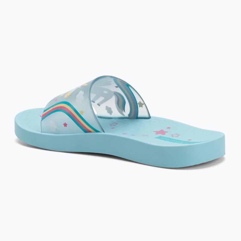 Papuci pentru copii Ipanema Urban VI Slide Kids blue/blue/white 3