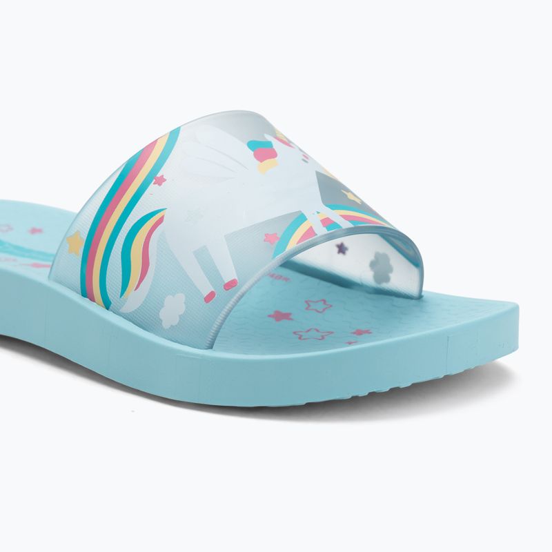 Papuci pentru copii Ipanema Urban VI Slide Kids blue/blue/white 7