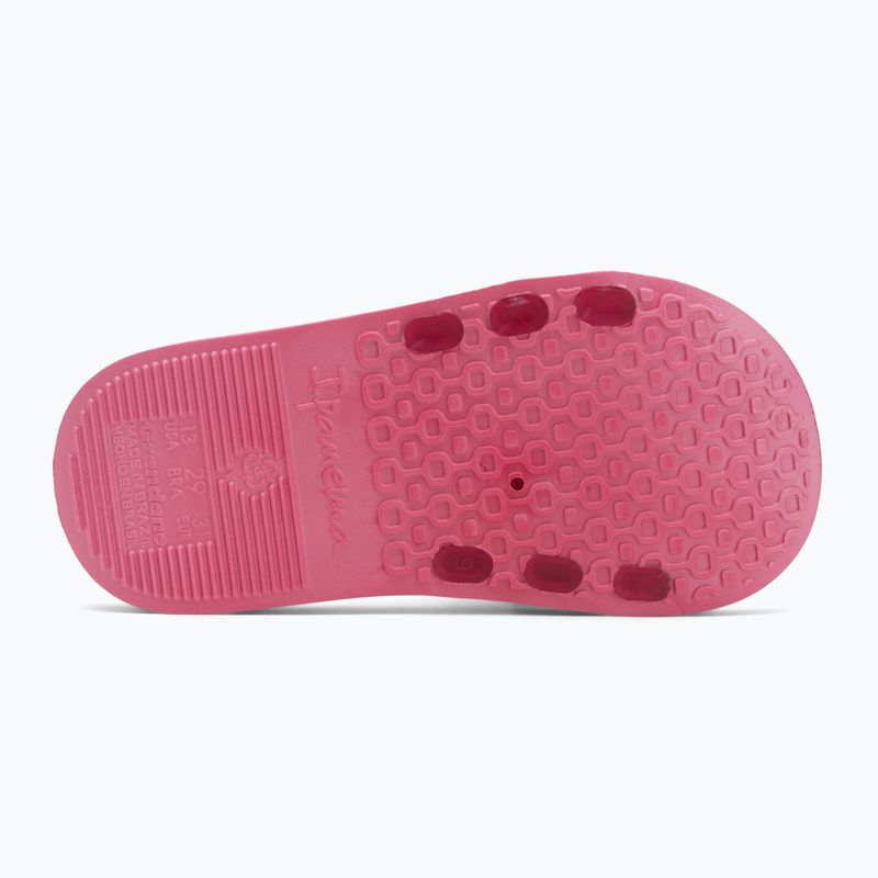 Papuci pentru copii Ipanema Urban VI Slide Kids pink/pink 4