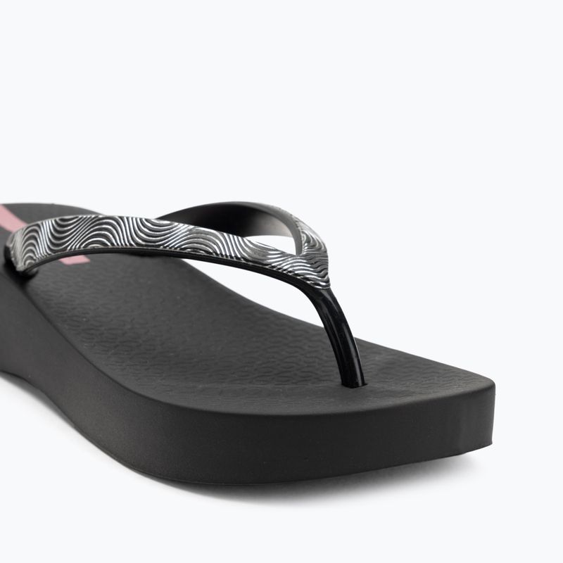 Șlapi pentru femei Ipanema Mesh X Plat black/black/lilac 7